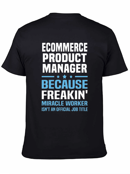 Camiseta Ecommerce Product Manager - Porque Freakin!