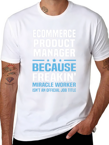 Camiseta Ecommerce Product Manager - Porque Freakin!