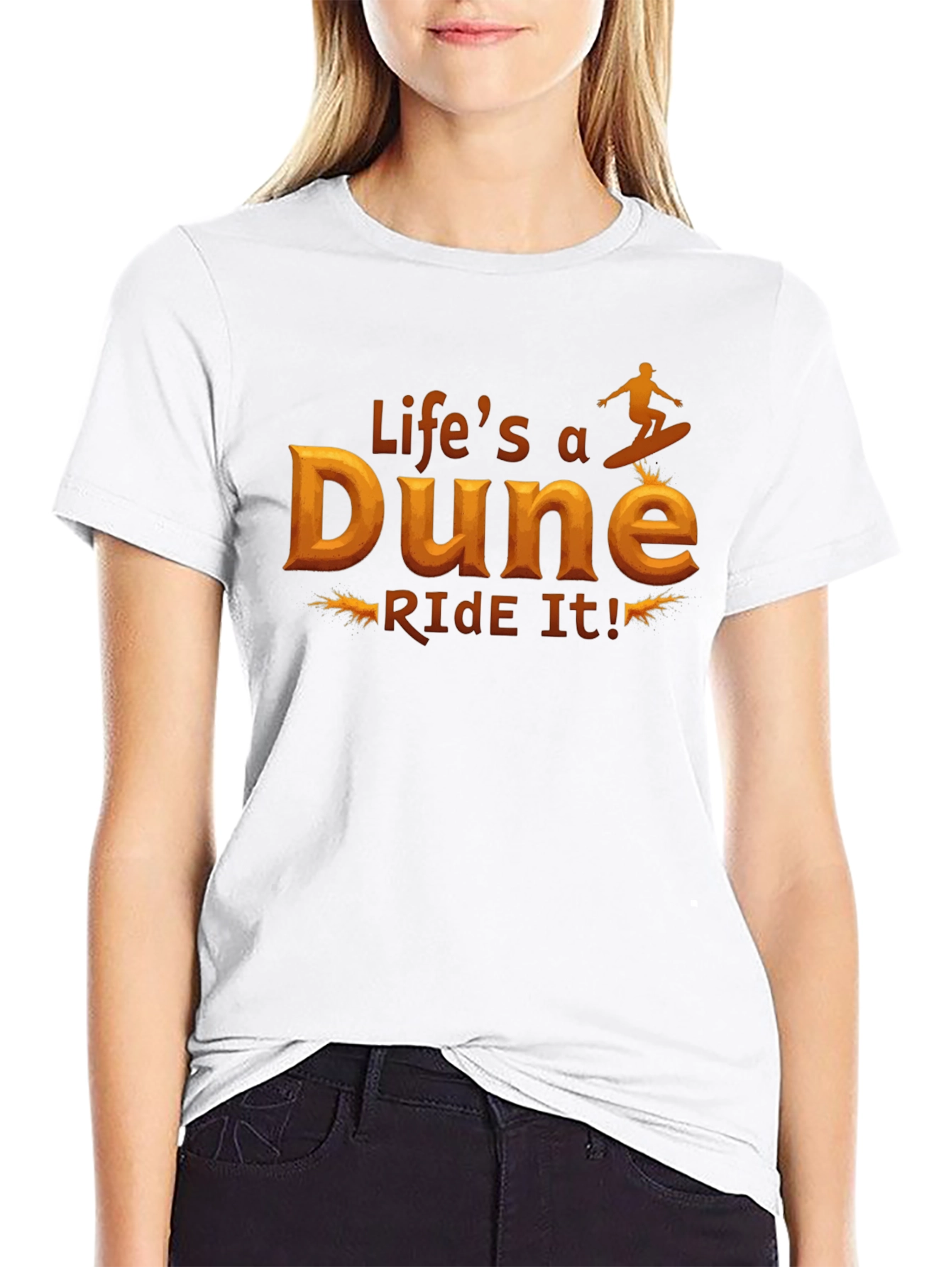 Camiseta Negra Lifes a Dune