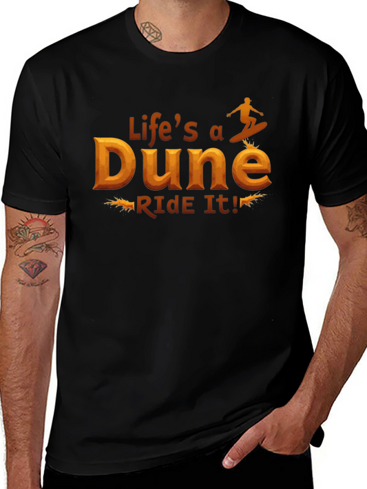 Camiseta Negra Lifes a Dune