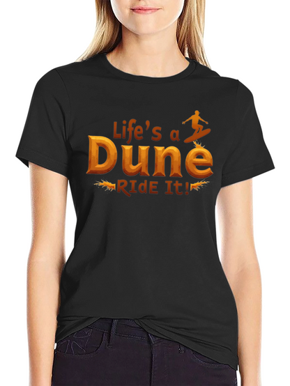 Camiseta Negra Lifes a Dune