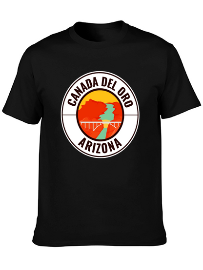 Camiseta Negra Cañada del Oro Arizona