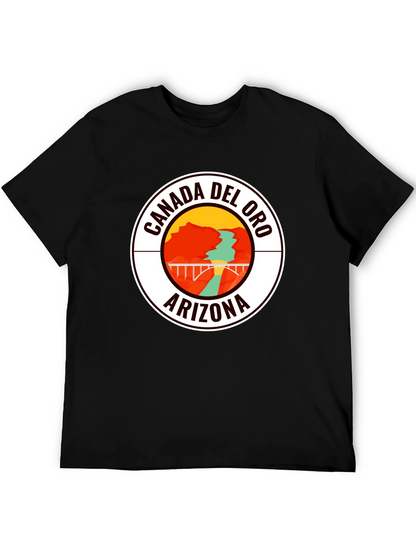 Camiseta Negra Cañada del Oro Arizona