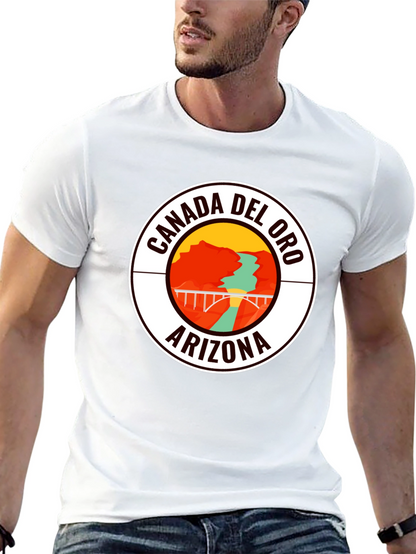 Camiseta Negra Cañada del Oro Arizona