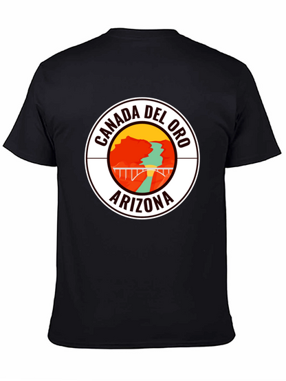 Camiseta Negra Cañada del Oro Arizona