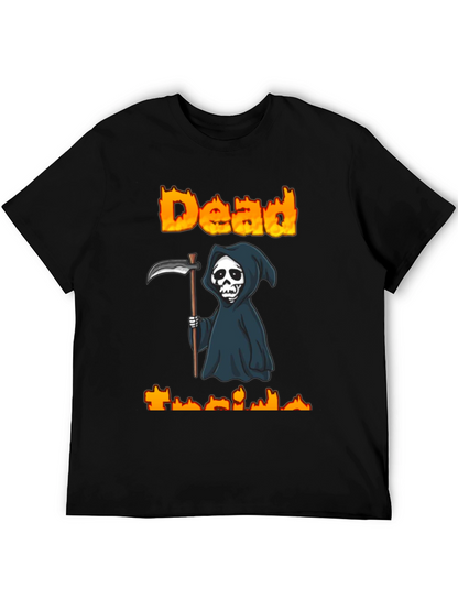 Camiseta Negra Grim Reaper Dead Inside