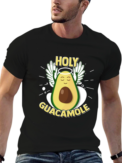 Camiseta Negra: Aguacate Santo Guacamole