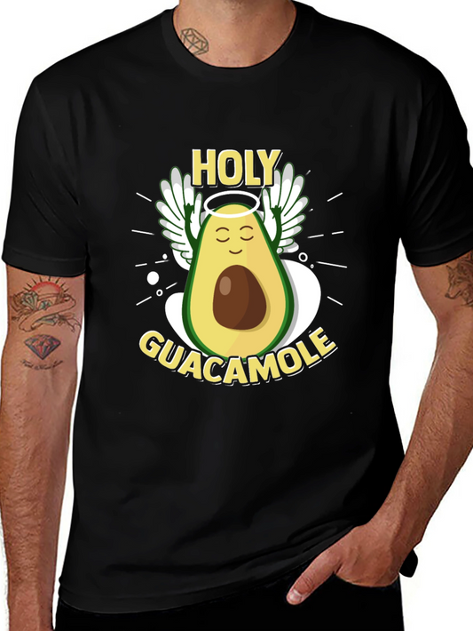Camiseta Negra: Aguacate Santo Guacamole
