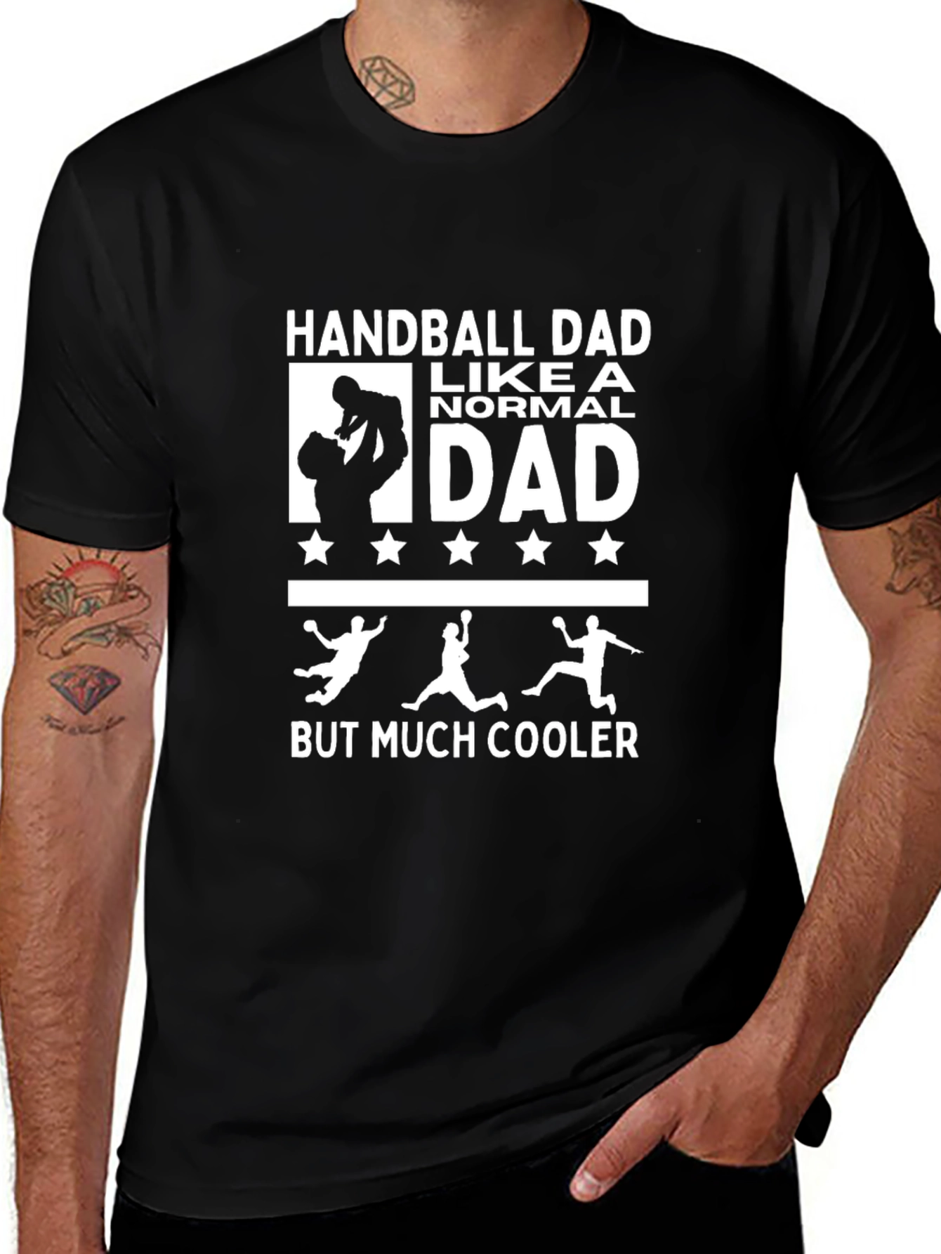 Camiseta Handball Dad - Para Papás Geniales