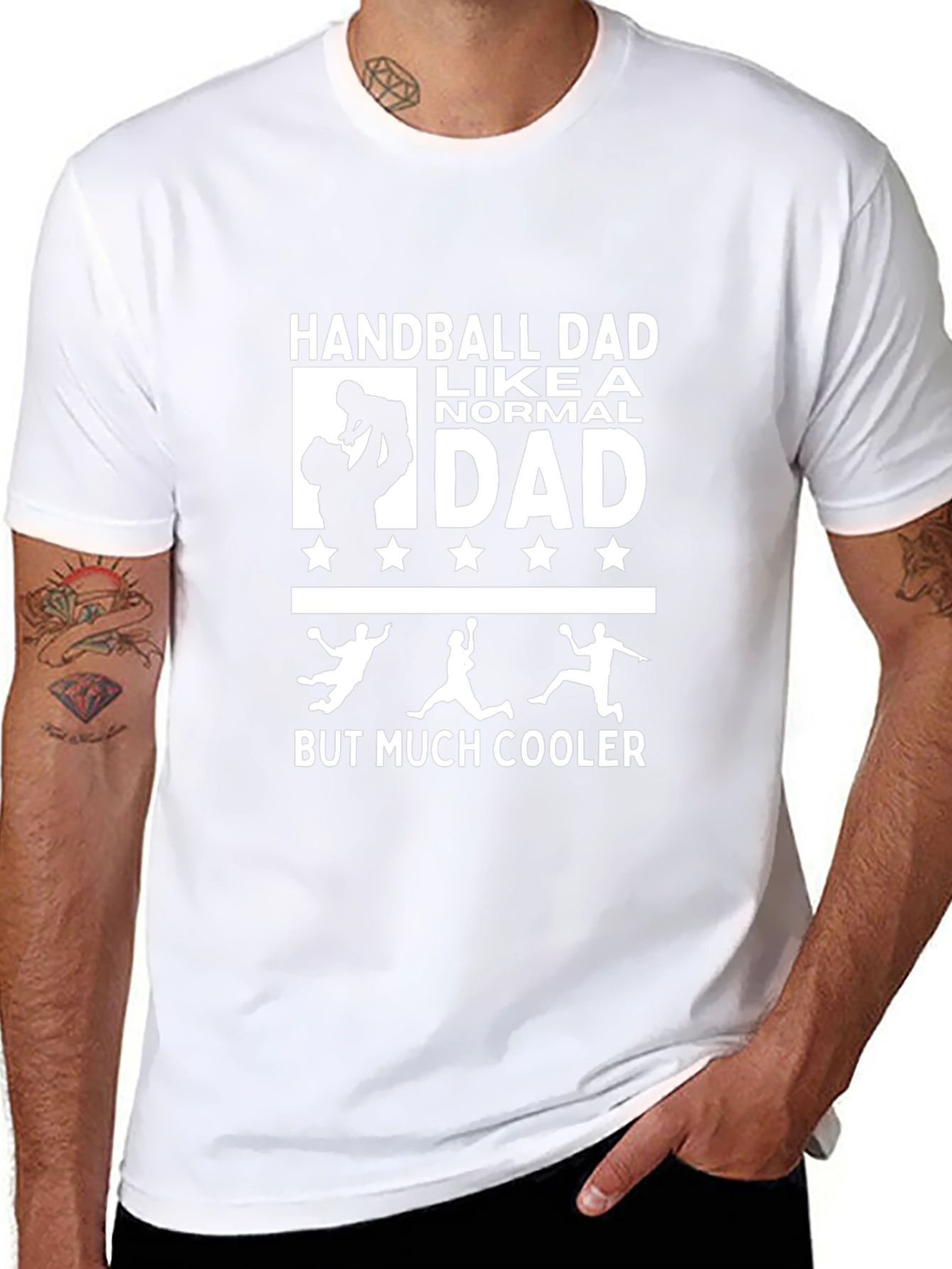 Camiseta Handball Dad - Para Papás Geniales