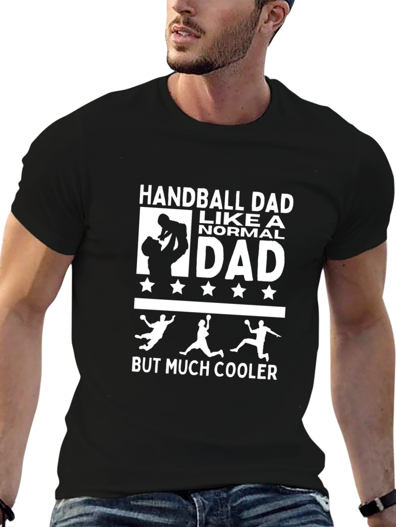 Camiseta Handball Dad - Para Papás Geniales