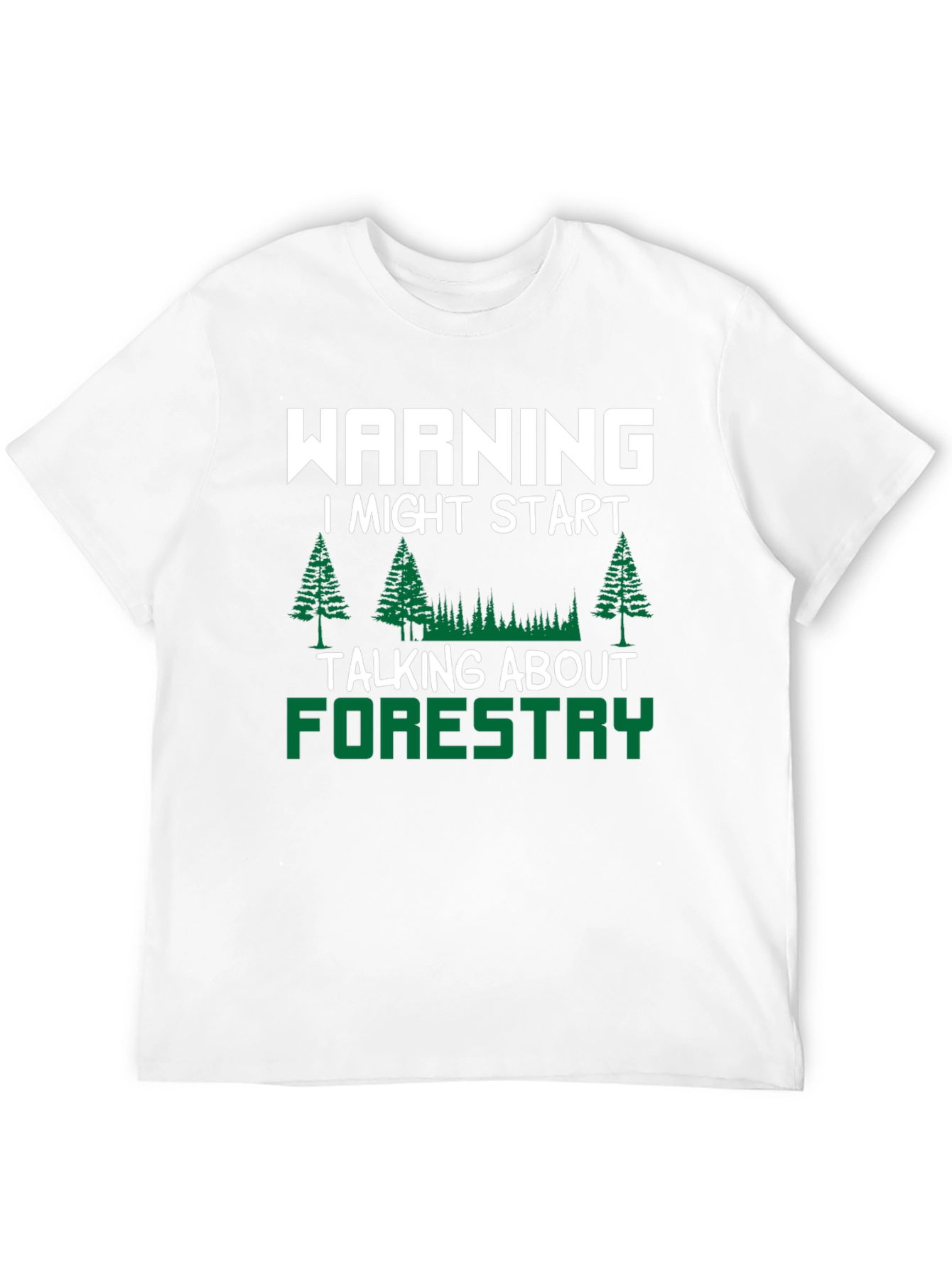 Camiseta Forestry para Amantes de la Naturaleza