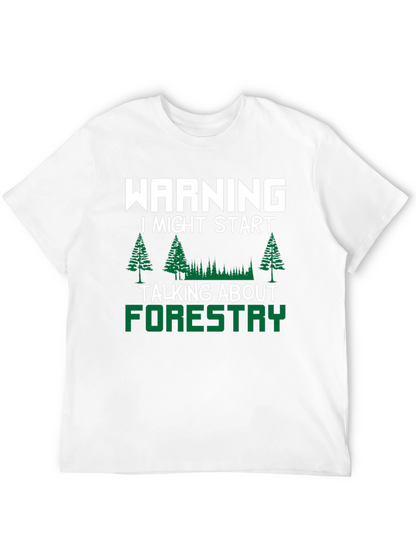 Camiseta Forestry para Amantes de la Naturaleza