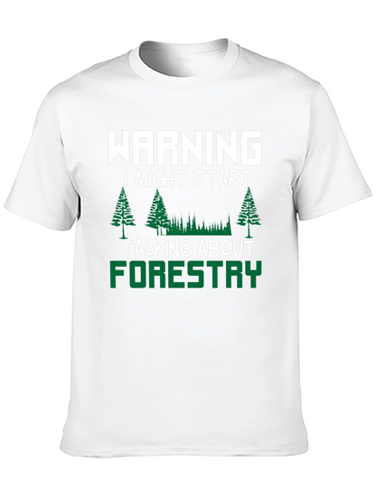 Camiseta Forestry para Amantes de la Naturaleza