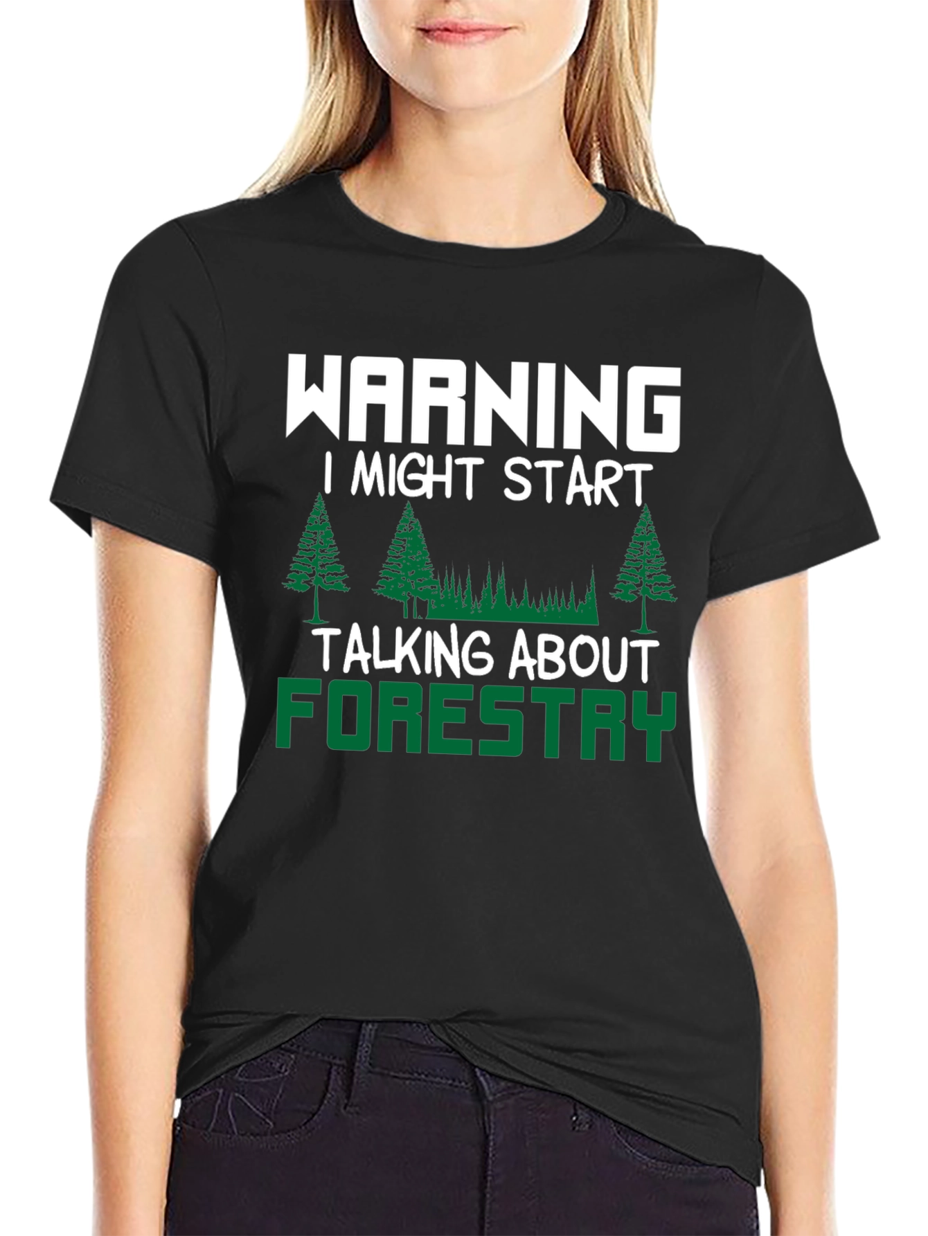 Camiseta Forestry para Amantes de la Naturaleza