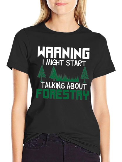 Camiseta Forestry para Amantes de la Naturaleza