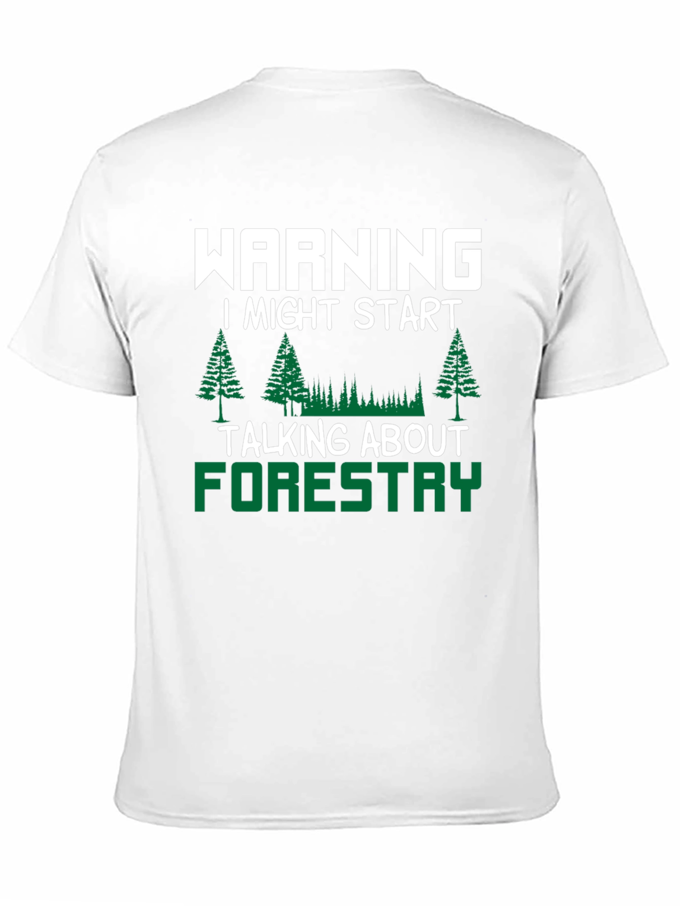 Camiseta Forestry para Amantes de la Naturaleza