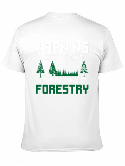 Camiseta Forestry para Amantes de la Naturaleza