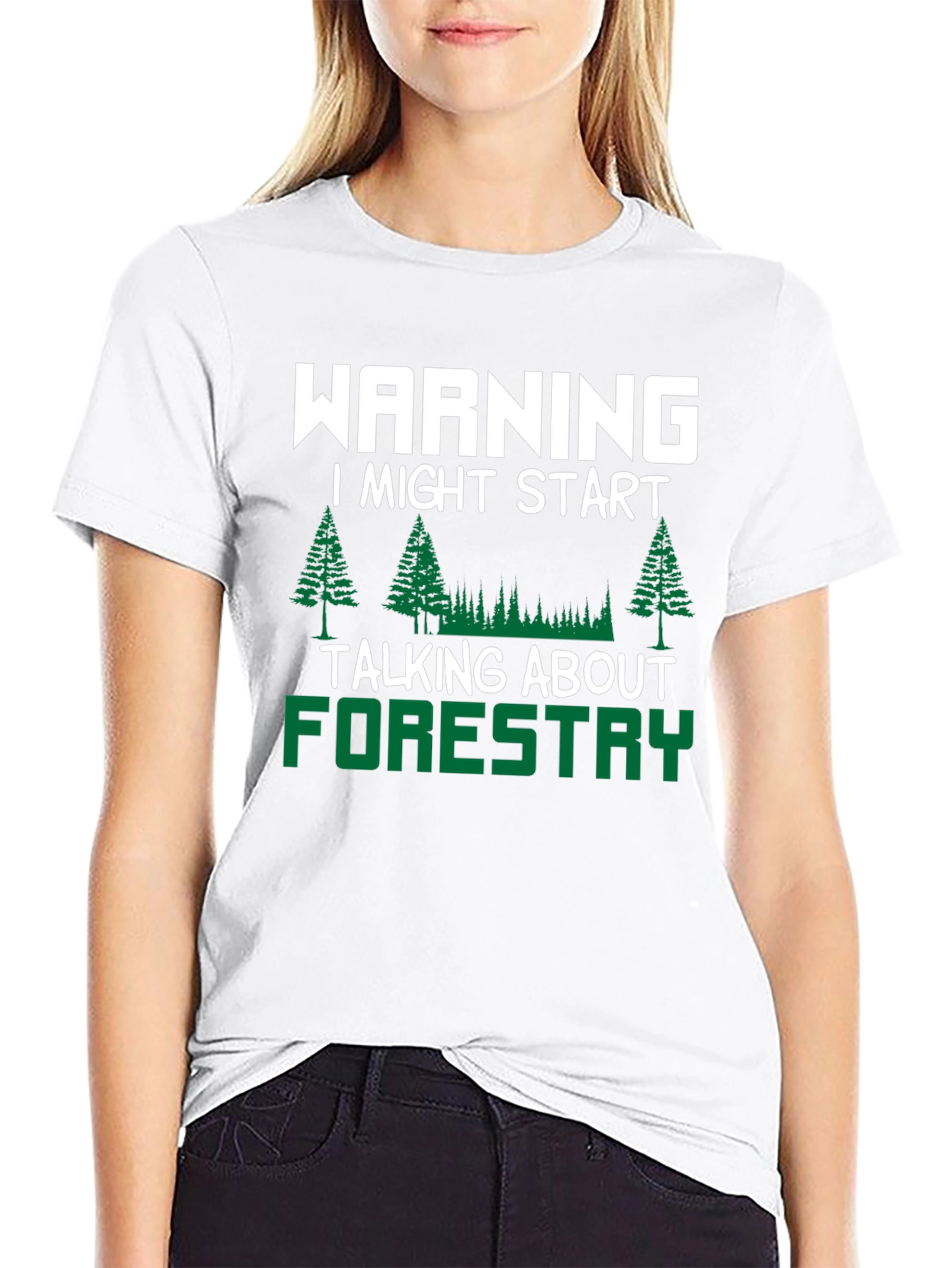 Camiseta Forestry para Amantes de la Naturaleza