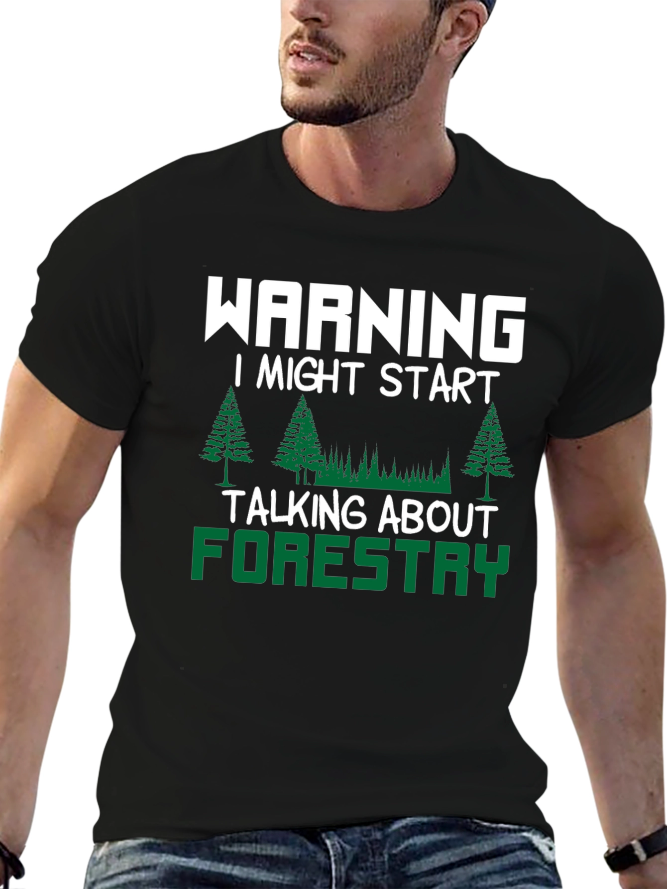 Camiseta Forestry para Amantes de la Naturaleza