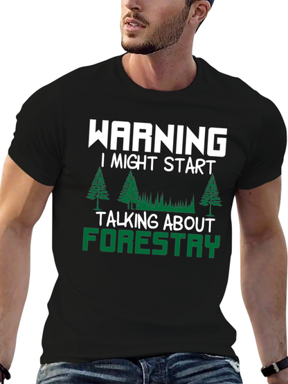 Camiseta Forestry para Amantes de la Naturaleza