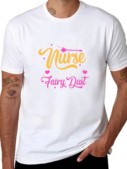 Camiseta Negra Pediatric Nurse