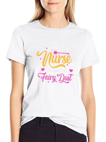 Camiseta Negra Pediatric Nurse