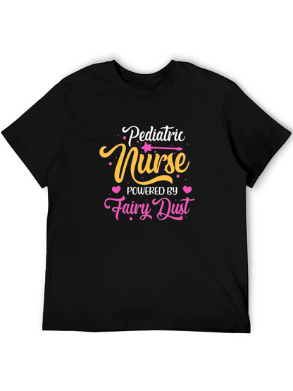 Camiseta Negra Pediatric Nurse