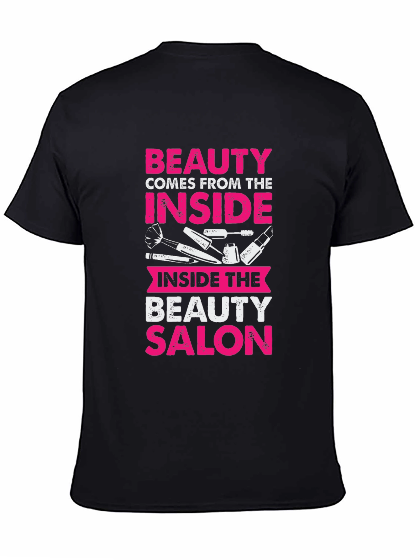 Camiseta Negra Beauty Comes From The Inside