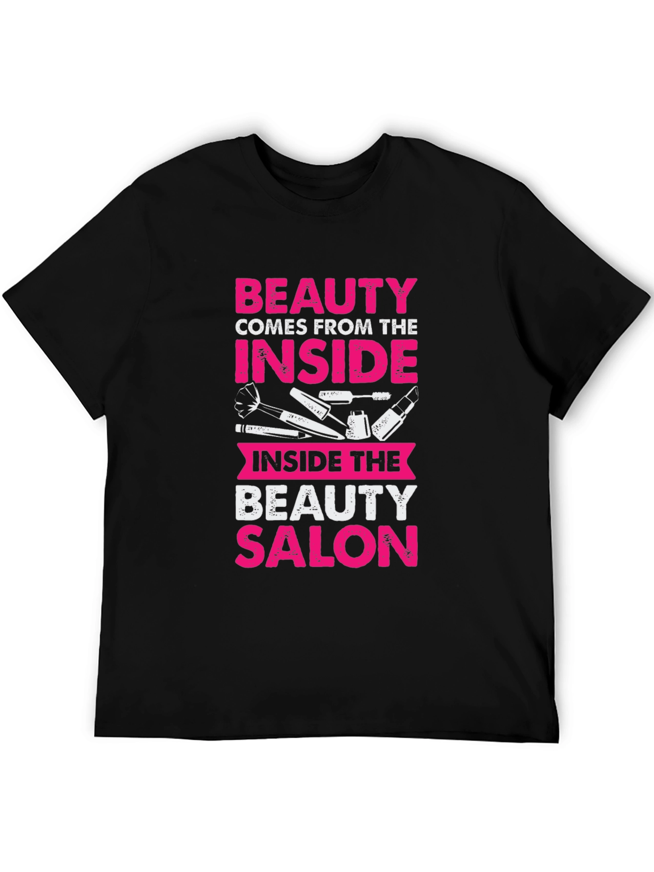 Camiseta Negra Beauty Comes From The Inside