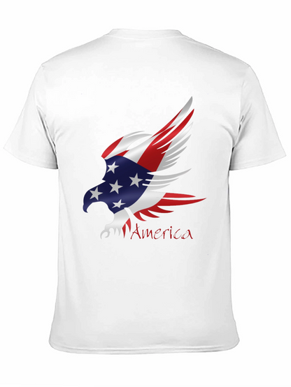 Camiseta Negra Águila Americana