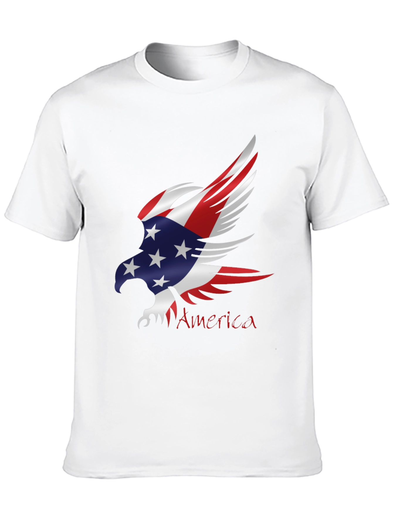 Camiseta Negra Águila Americana