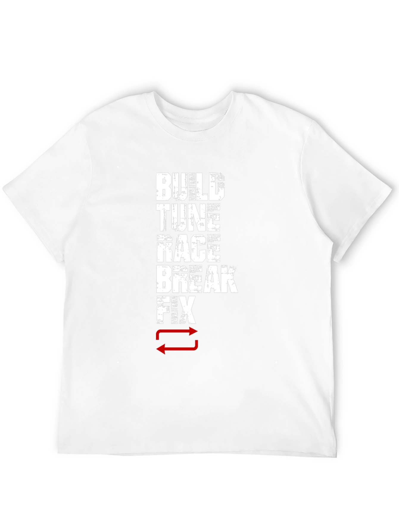 Camiseta Negra de Algodón para Amantes del Motor