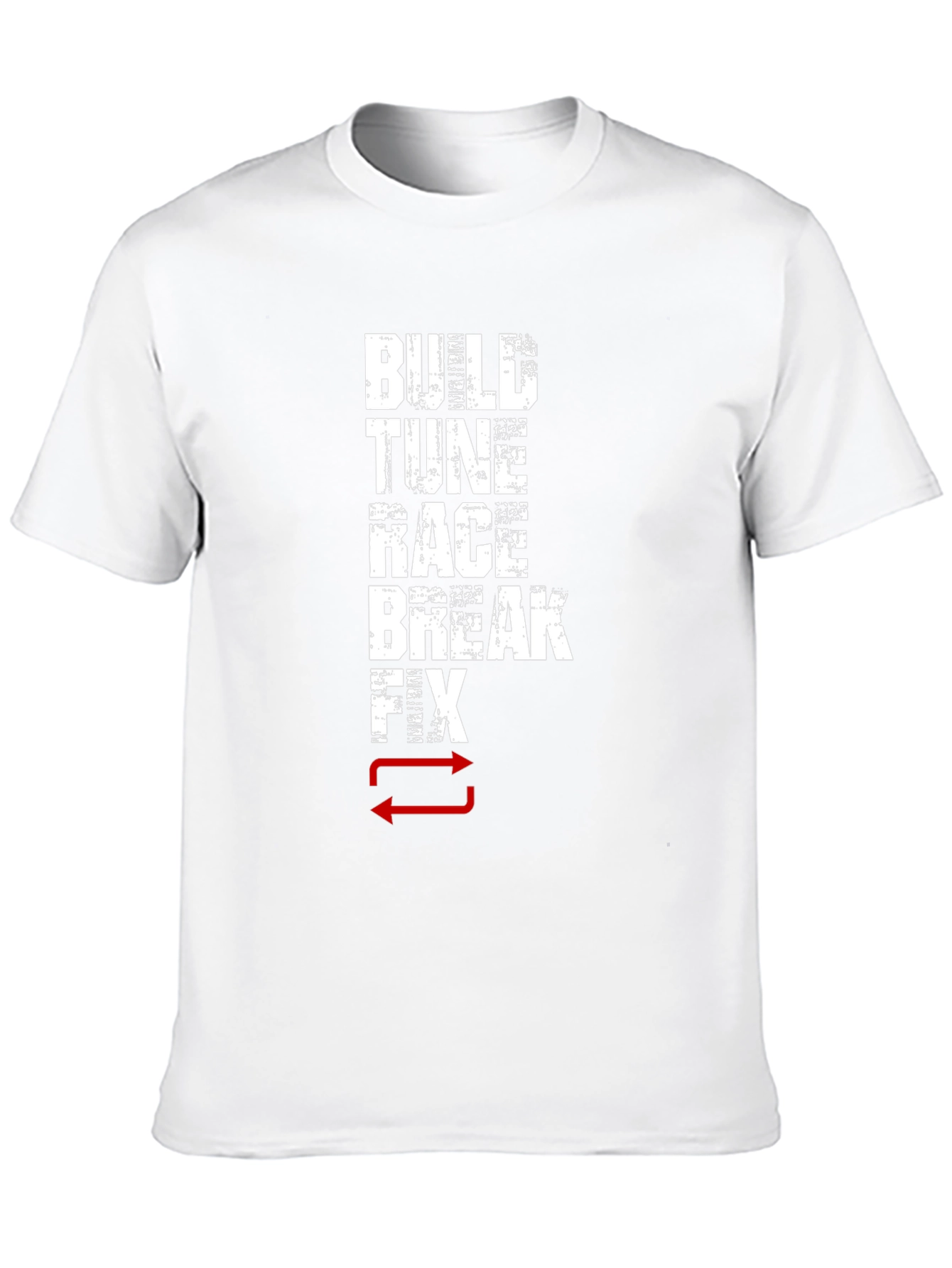 Camiseta Negra de Algodón para Amantes del Motor