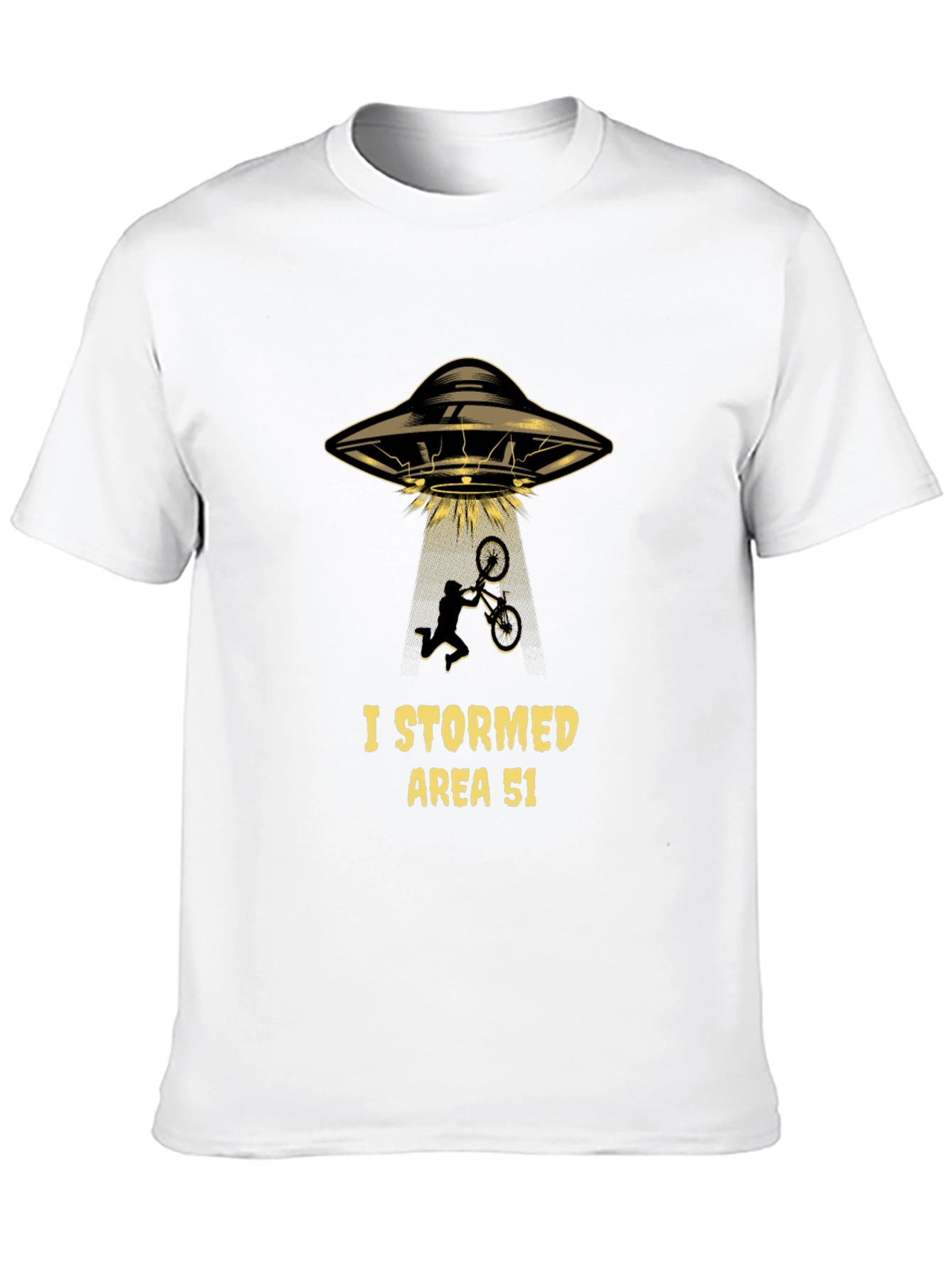 Camiseta Hombre Área 51 - ¡Invade con Estilo!