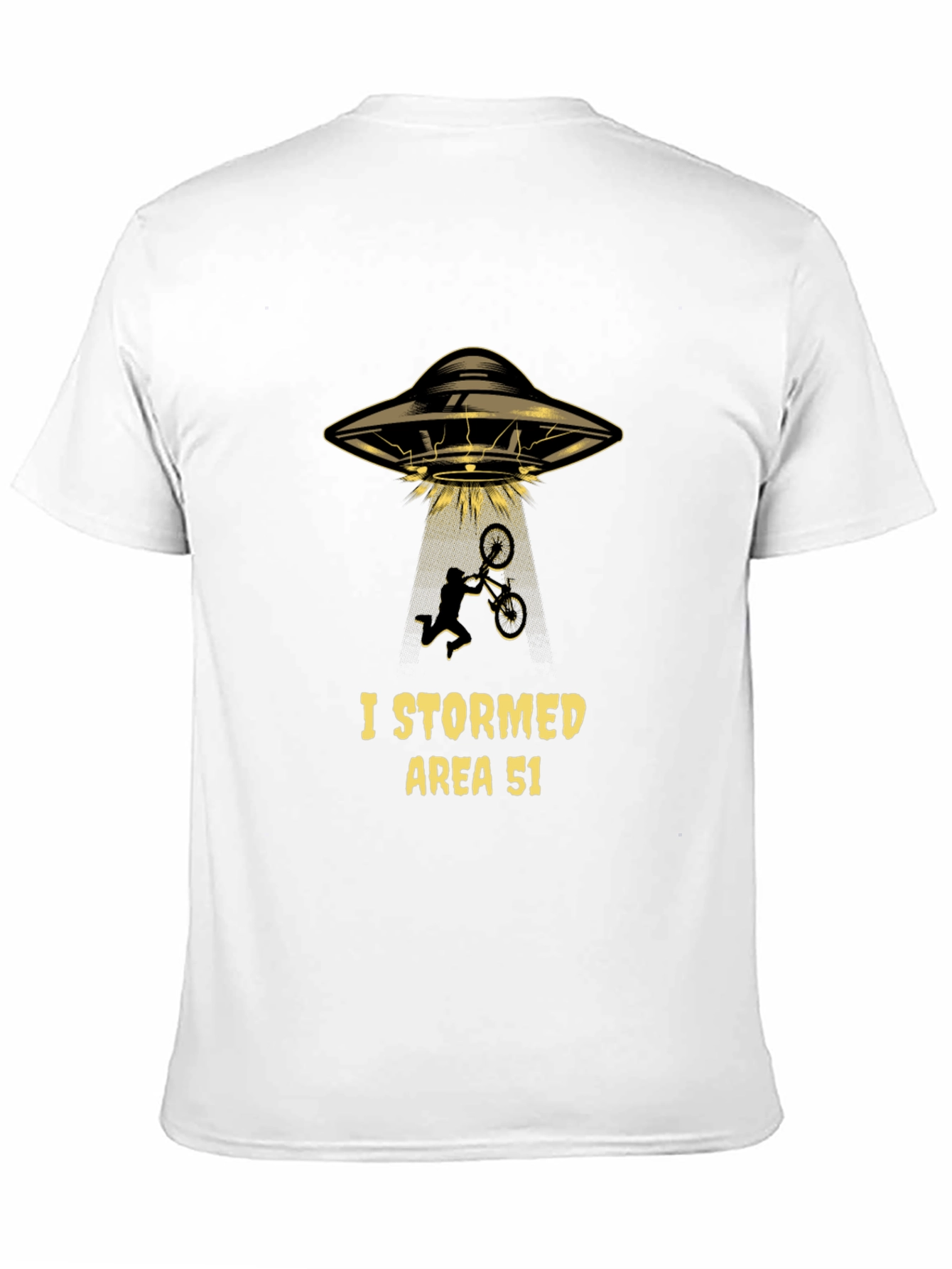 Camiseta Hombre Área 51 - ¡Invade con Estilo!