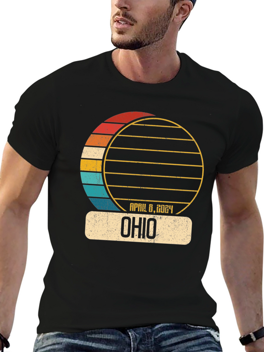 Camiseta Eclipse Solar Ohio 8 Abril 2024