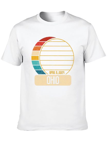 Camiseta Eclipse Solar Ohio 8 Abril 2024