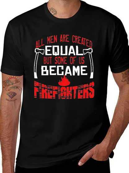 Camiseta Bomberos: Todos Iguales Algunos Bomberos