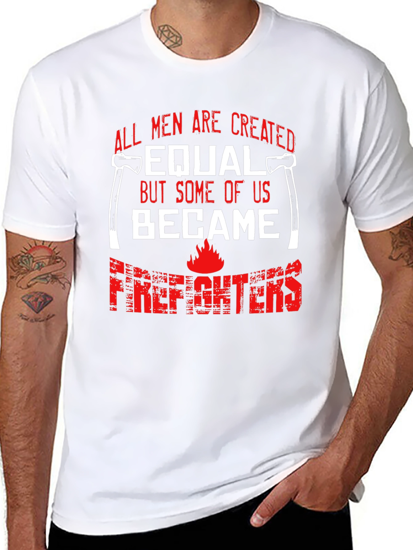 Camiseta Bomberos: Todos Iguales Algunos Bomberos