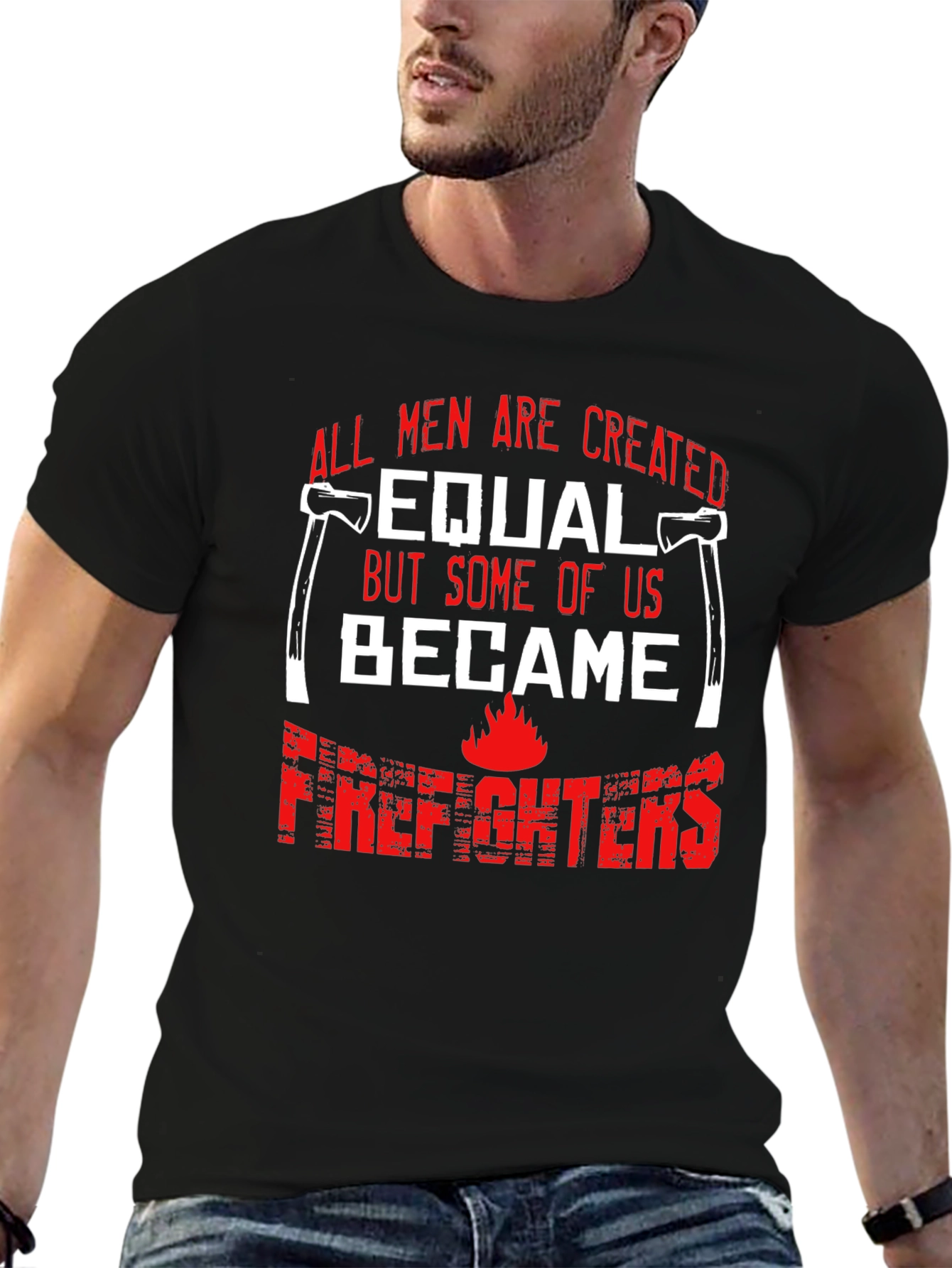 Camiseta Bomberos: Todos Iguales Algunos Bomberos