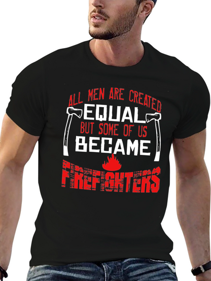 Camiseta Bomberos: Todos Iguales Algunos Bomberos