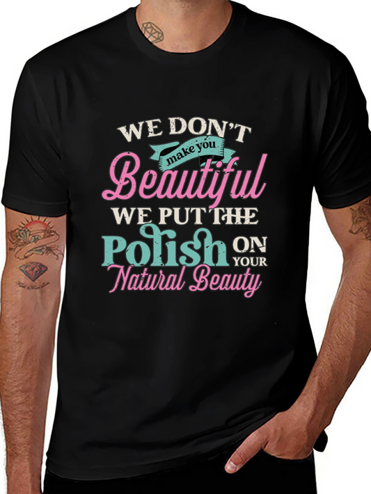 Camiseta Negra: Realzamos Tu Belleza Natural