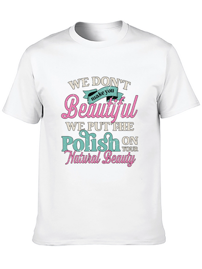 Camiseta Negra: Realzamos Tu Belleza Natural