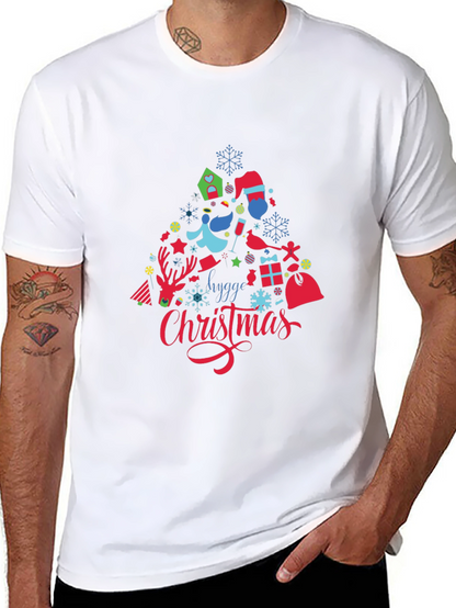 Camiseta Negra Navideña Hygge Christmas