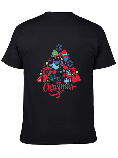 Camiseta Negra Navideña Hygge Christmas