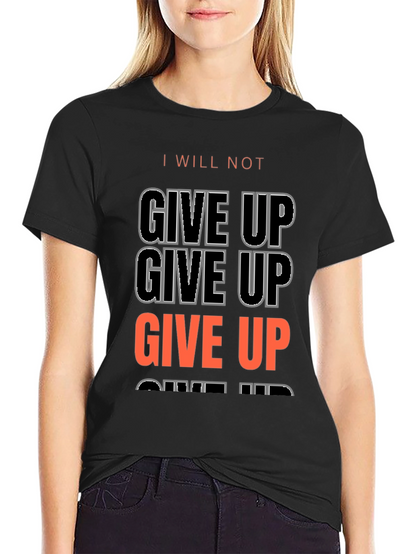 Camiseta Motivacional - ¡No Me Rindo!