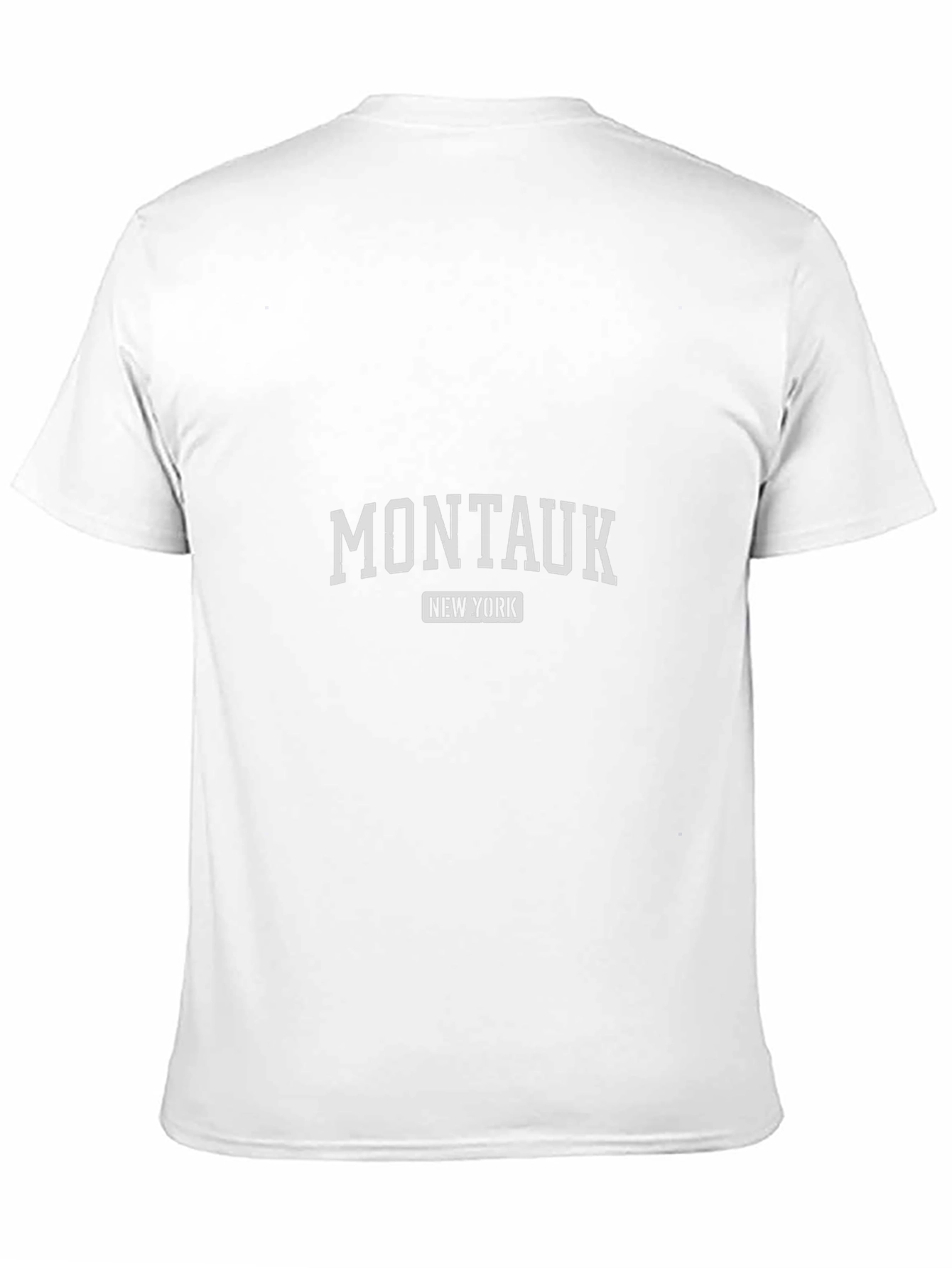 Camiseta Negra Montauk Nueva York