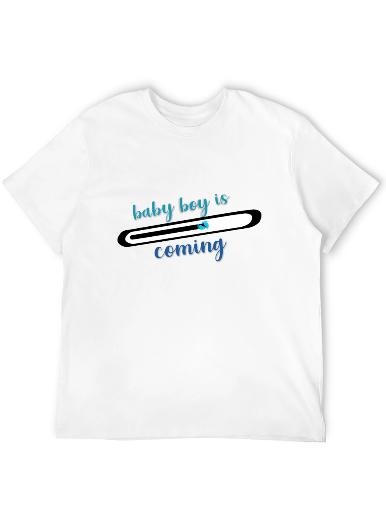 Camiseta de Anuncio de Embarazo Baby Boy is Coming