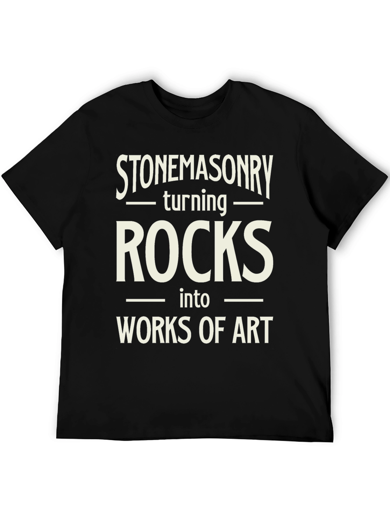 Camiseta Negra Stonemasonry
